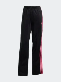 Zwart grijs - Adidas Originals Classic Firebird Track Pant Trousers