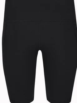 Zwart in lichte wassing - Sweaty Betty Power bikershort van 9