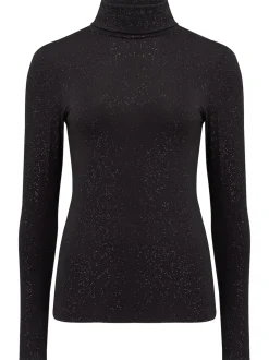 Zwart met glitter - Pour Moi Second Skin thermisch