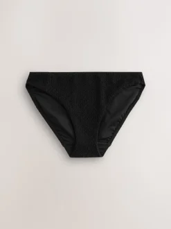 Zwart met kreuk - Bikinibroekjes
