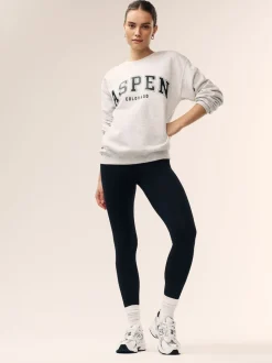 Zwart/bruin - Set van 2 lange leggings
