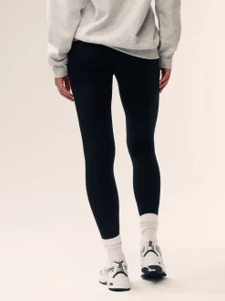 Zwart/bruin - Set van 2 lange leggings