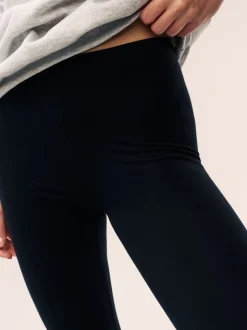 Zwart/bruin - Set van 2 lange leggings
