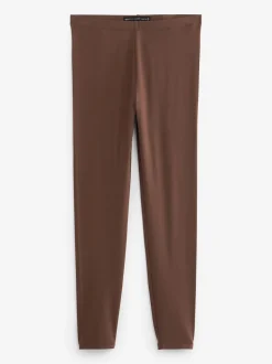 Zwart/bruin - Set van 2 lange leggings