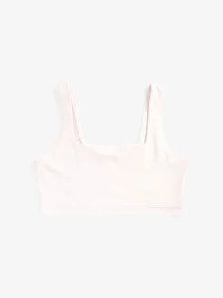 Zwart/crème/praline huidskleur - Gewatteerde cropped tops met ultiem comfort