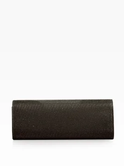 Zwarte glitter - Lipsy Clutch Bag