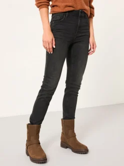 Zwarte wassing - FatFace Slim-fit jeans