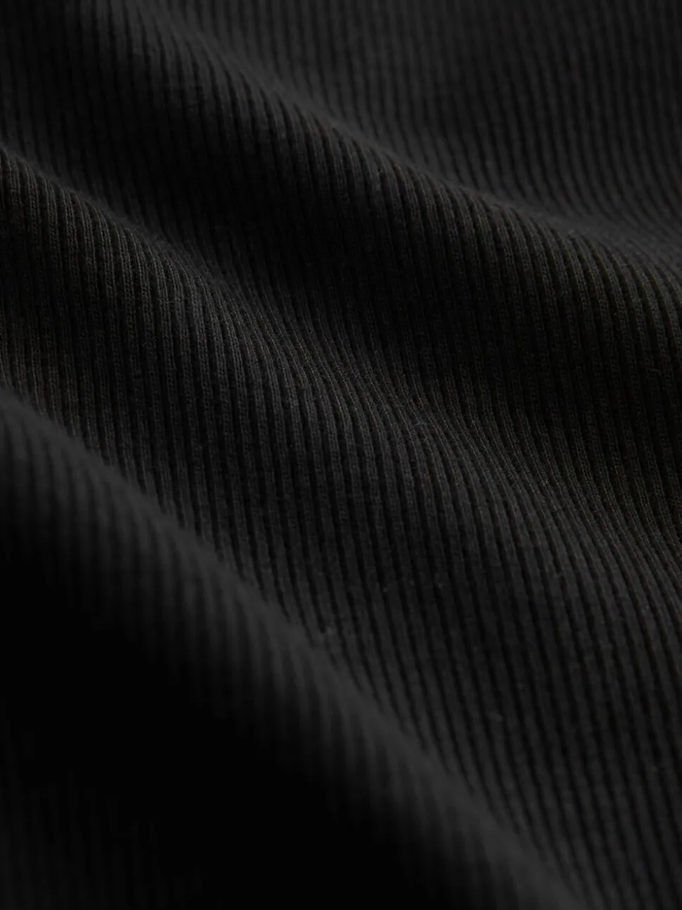 Zwart/goud - Trim Hardware Detail Racer Ribbed Vest Top