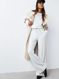 Zwart/grijs - Jersey Wide Leg Joggers 2 Pack