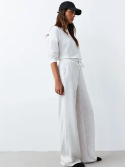 Zwart/grijs - Jersey Wide Leg Joggers 2 Pack