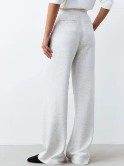 Zwart/grijs - Jersey Wide Leg Joggers 2 Pack
