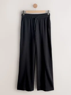 Zwart/grijs - Jersey Wide Leg Joggers 2 Pack