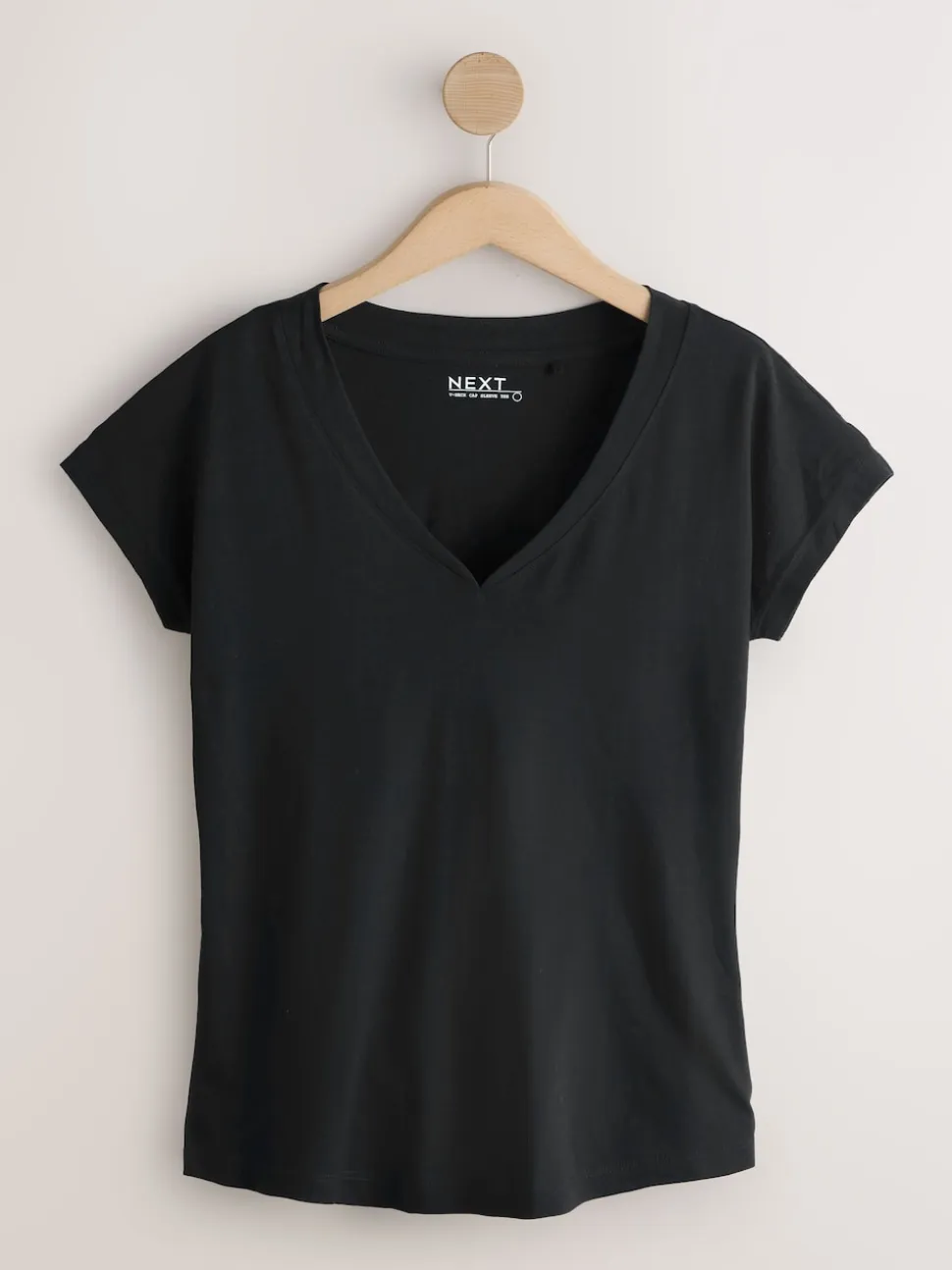 Zwart/grijs/roze - Set van 7 T-shirts met kapmouwtjes