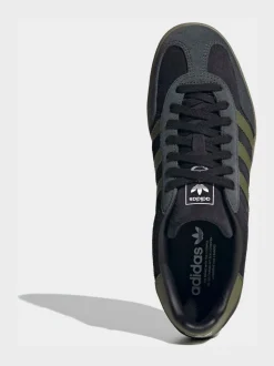 Zwart/groen - adidas Originals - Gazelle sneakers voor binnen