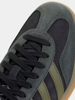 Zwart/groen - adidas Originals - Gazelle sneakers voor binnen