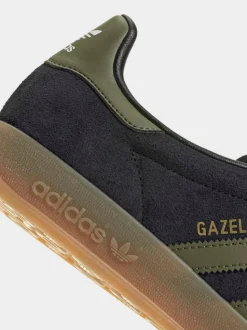 Zwart/groen - adidas Originals - Gazelle sneakers voor binnen
