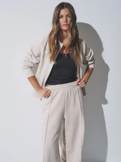 Zwart/kiezelkleurig - The Set 2 Pack Zip Cropped Funnel Neck Jackets