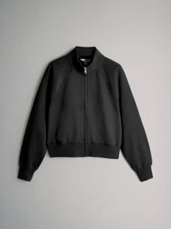 Zwart/kiezelkleurig - The Set 2 Pack Zip Cropped Funnel Neck Jackets