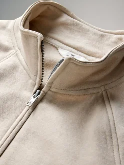Zwart/kiezelkleurig - The Set 2 Pack Zip Cropped Funnel Neck Jackets