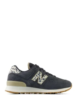 zwart/luipaardprint - New Balance 574 - Sneakers