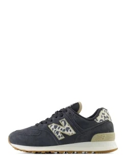 zwart/luipaardprint - New Balance 574 - Sneakers