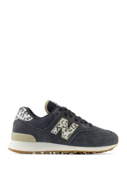 zwart/luipaardprint - New Balance 574 - Sneakers