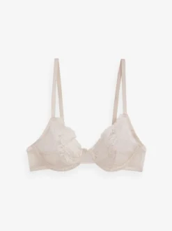 Zwart/nude/crème - 3 Kanten beha's