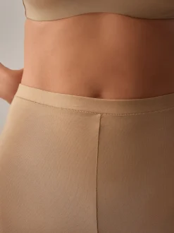Zwart/pastelroze huidskleur - Verpakking van 2 shorts tegen schuren