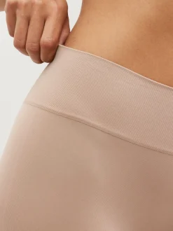 Zwart/pastelroze huidskleur - Verpakking van 2 naadloze irritatiewerende shorts