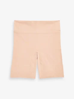 Zwart/pastelroze huidskleur - Verpakking van 2 naadloze irritatiewerende shorts