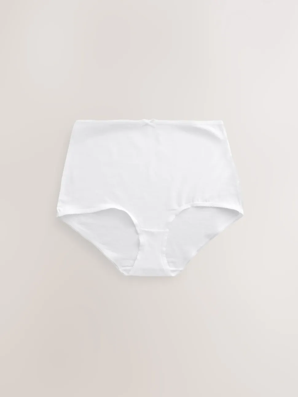 Zwart/pastelroze huidskleur/wit - Set van 7 slips met hoog katoengehalte