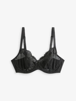 Zwart/praline huidskleur - Verpakking van 2 kanten beha's cup DD+