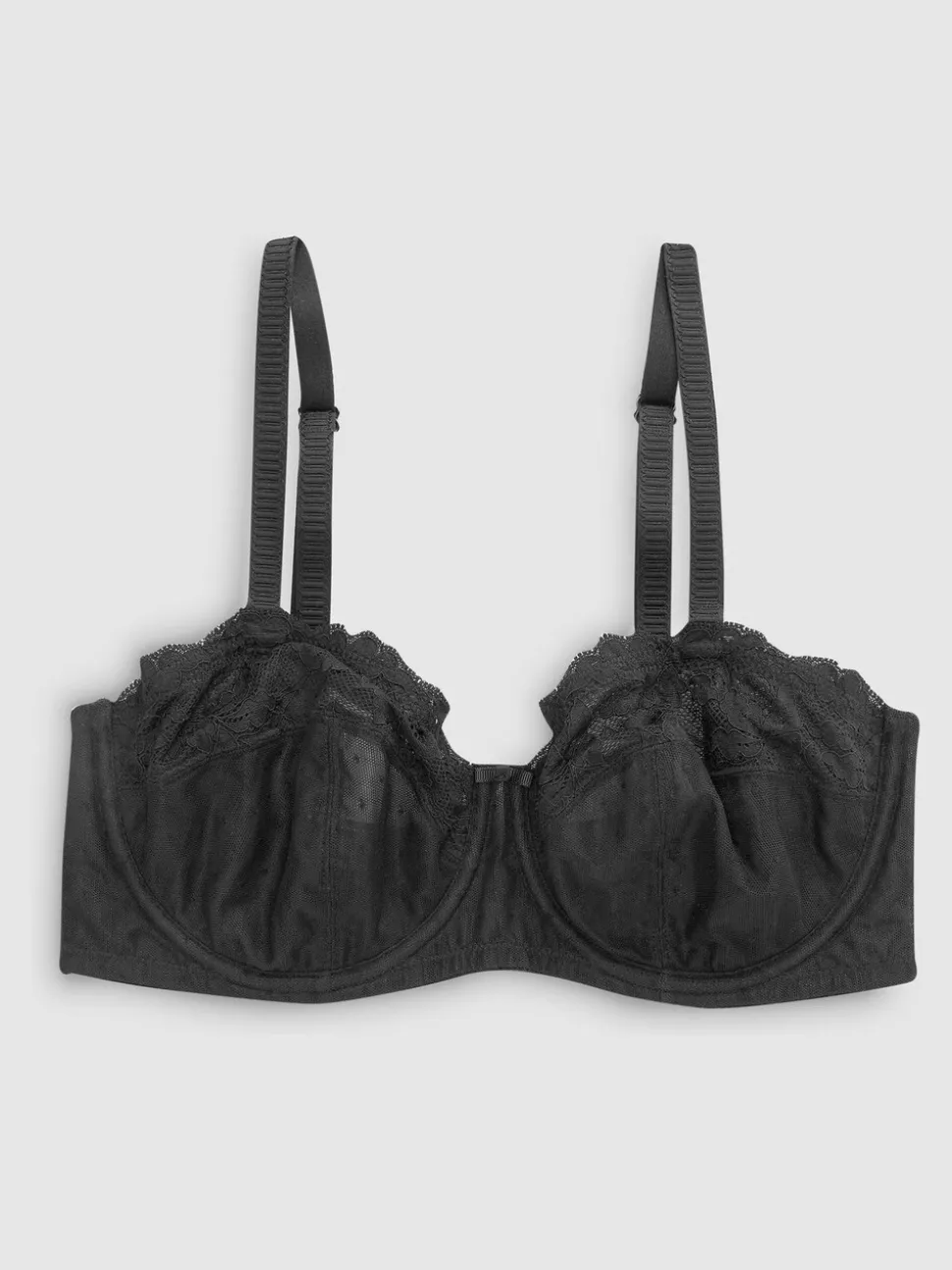 Zwart/praline huidskleur - 2 Strapless DD+ beha's zonder vulling
