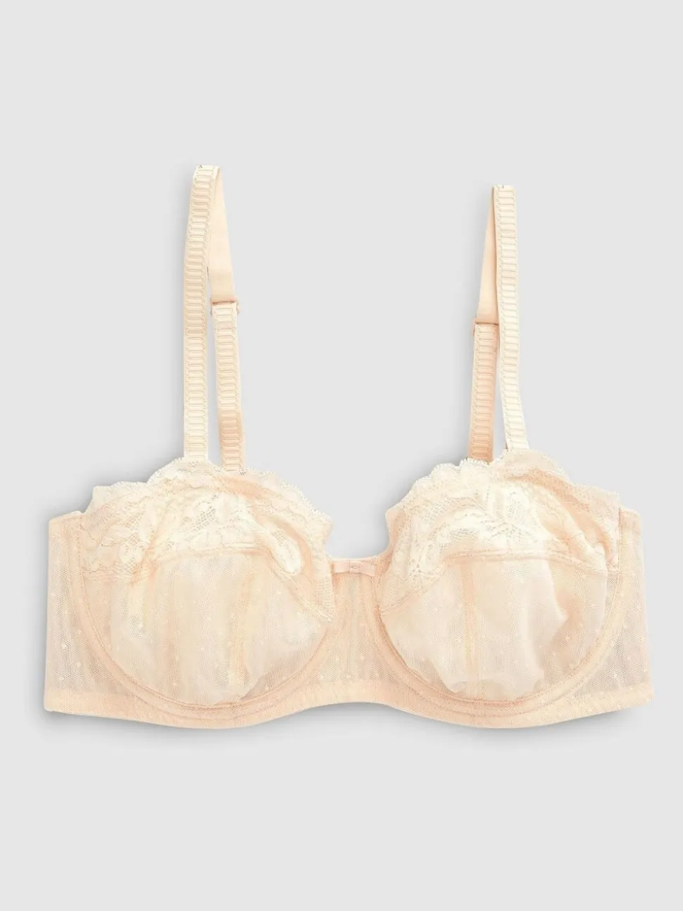 Zwart/praline huidskleur - 2 Strapless DD+ beha's zonder vulling