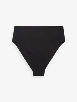 Zwart/Praline Huidskleur/Chocolade Huidskleur - Geen zichtbare onderbroeklijn comfortabele slips verpakking van 3