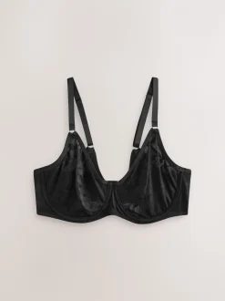 Zwart/roze - DD-G Lace Non Pad Full Cup Bras 2 Pack