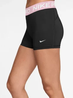 Zwart/roze schuim - Nike Pro Mid-Rise 3