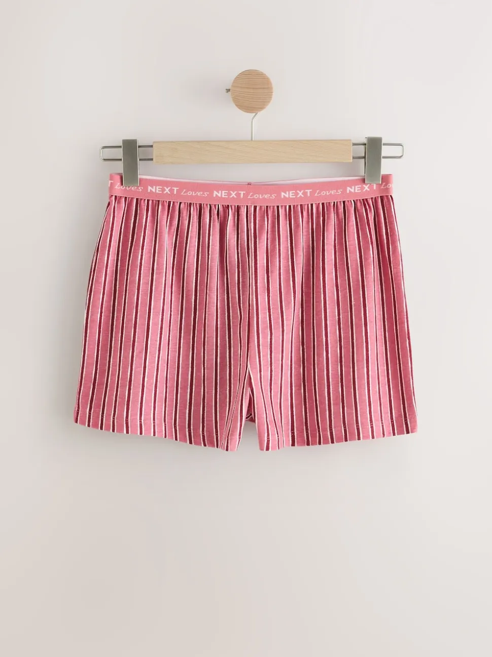 Zwart/roze streep - Korte pyjamaset 2 stuks