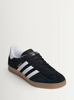Zwart/wit - adidas Originals - Gazelle sneakers voor binnen