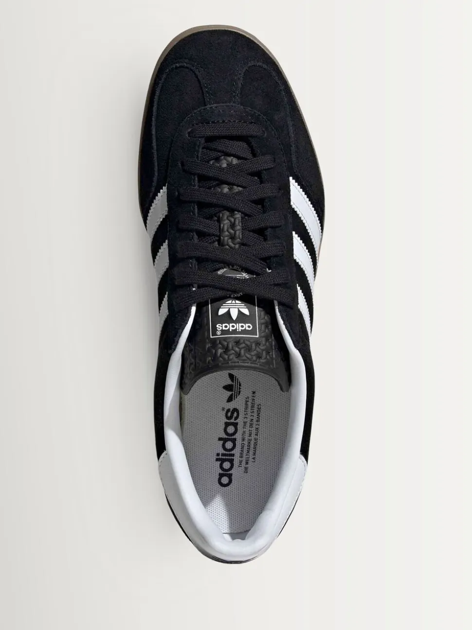 Zwart/wit - adidas Originals - Gazelle sneakers voor binnen