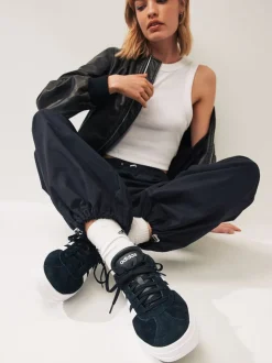 Zwart/wit - Adidas Vl Court Bold sneakers