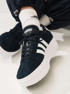 Zwart/wit - Adidas Vl Court Bold sneakers