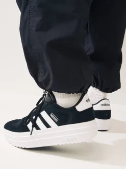 Zwart/wit - Adidas Vl Court Bold sneakers