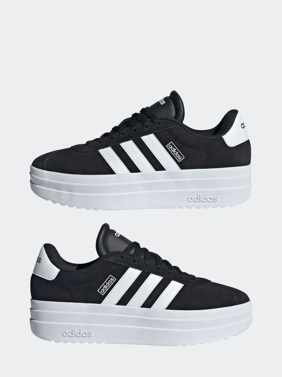 Zwart/wit - Adidas Vl Court Bold sneakers