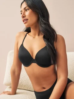 Zwart/wit - A-E Afvlakkende Ultimate Comfort Beha's 2 Verpakking