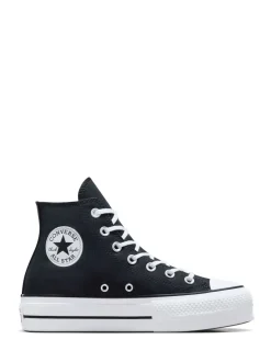 Zwart/wit - Converse Chuck Taylor All Star Lift Wide sneakers