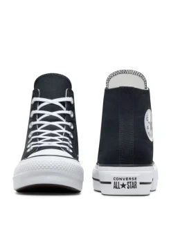 Zwart/wit - Converse Chuck Taylor All Star Lift Wide sneakers