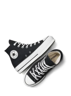Zwart/wit - Converse Chuck Taylor All Star Lift Wide sneakers