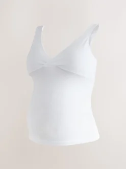 Zwart/wit - Maternity Nursing Vests 2 Pack