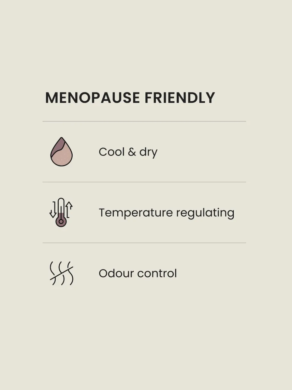 Zwart/wit - Menopause Friendly Cooling Knickers 2 Pack